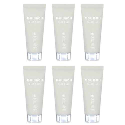moumou ムームー ハンドクリーム ウール 6個 シアバター ホホバオイル アーモンドオイル