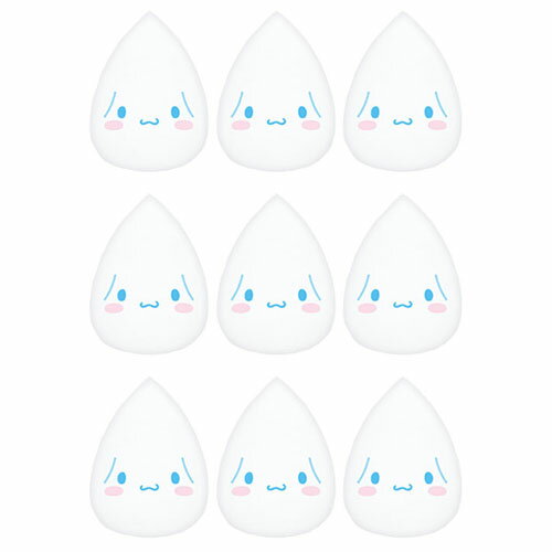エッグパフ メイクスポンジ 3個 パフ スポンジパフ サンリオ シナモロール 化粧 メイク エッグパフ メイクスポンジ 3個 パフ スポンジパフ サンリオ シナモロール 化粧 メイク