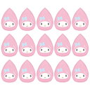 エッグパフ メイクスポンジ 5個 パフ スポンジパフ サンリオ マイメロ 化粧 メイク