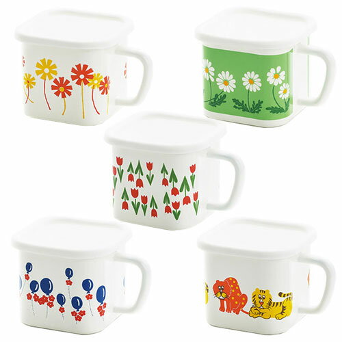 味噌ポット ホーロー 昭和レトロ雑貨 マルチスクエアポット アデリア レトロ マルチポット 日本製 保存容器 深型 角型 琺瑯