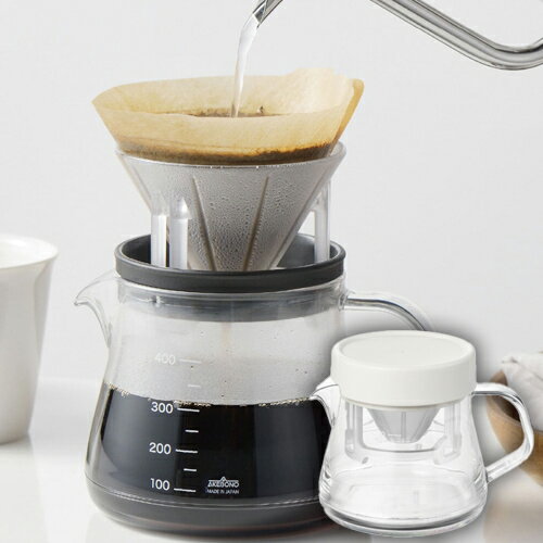 コーヒーサーバー割れない コーヒーサーバーストロン400 コンパクトドリッパーセット 珈琲