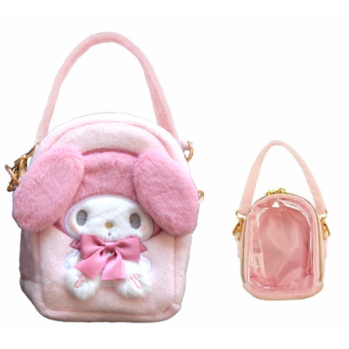 サンリオ ショルダーバッグ ぬいぐるみミニポシェット ボア ハローキティ クロミ マイメロディ シナモロール サンリオ バッグ サンリオキャラクターズ
