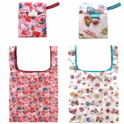 エコバッグ 小さめ キャラクター 折りたたみ スイマー SWIMMER サンリオ 旅行 トラベル 収納 ポーチのサムネイル