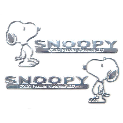 Rakuten - スヌーピー エンブレム ステッカー サイドミラー ドアミラー 車 ステッカーシール SNOOPY