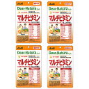 ディアナチュラ マルチビタミン 60日分 60粒 4個