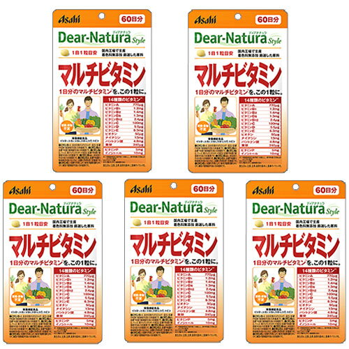 Rakuten - ディアナチュラ マルチビタミン 60日分 60粒 5個