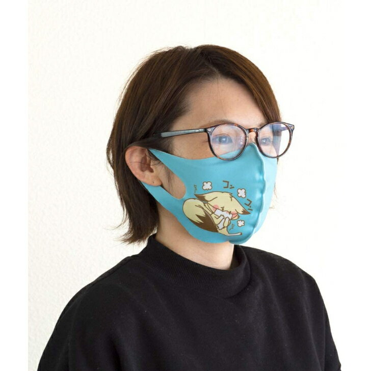 洗えるマスクカバー おしゃれマスクで自己主張シリーズ(1)ぜんそくデス　 日本製[送料無料]