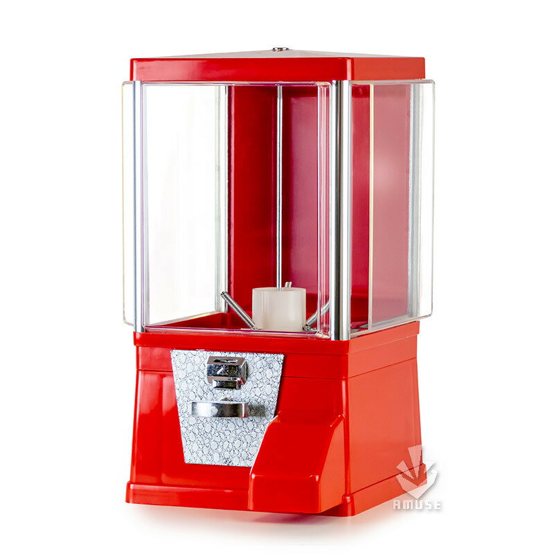 あミューズ ガチャコップ 男女問わず楽しめるおもちゃ付き定番の赤いガチャ自販機 景品 業務用 イベント 100人分セット