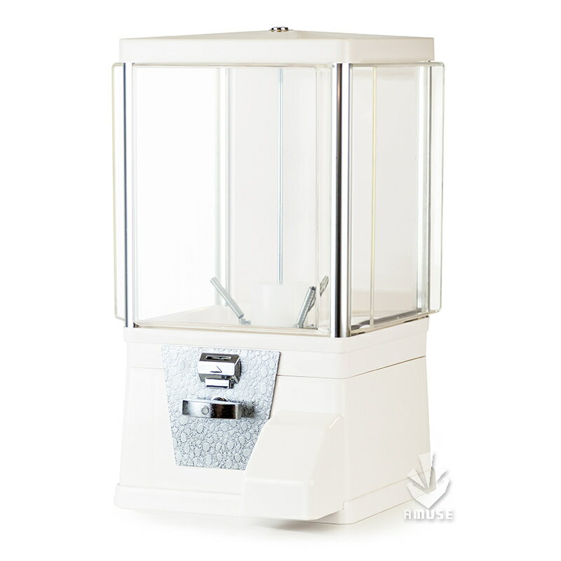 あミューズ ガチャコップ 清潔感のある白が魅力の男女兼用おもちゃ100個付き導入セット 景品 イベント 販促 メダル100枚付き