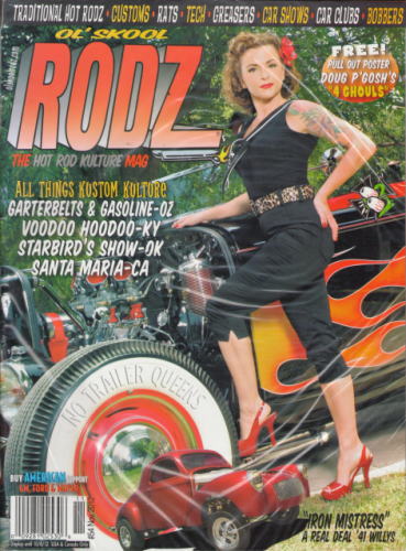 OL'SKOOL RODZ 2012/NOV #54 The Hot Rod Kulture Magazine ν US