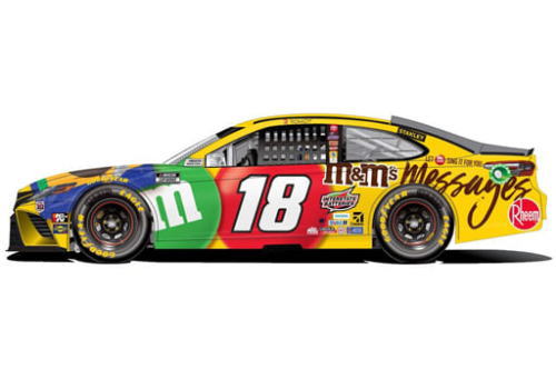 1/24 ACTION アクション NASCAR Kyle Busch #18 M&M's Messages-Competitive 2021 Camry カマロ ナスカー