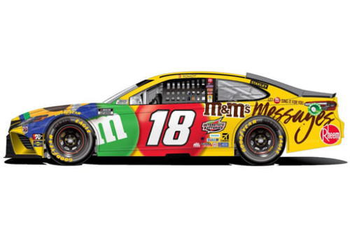 1/24 ACTION  NASCAR Kyle Busch #18 M&M's Messages-Competitive 2021 Camry ޥ ʥ