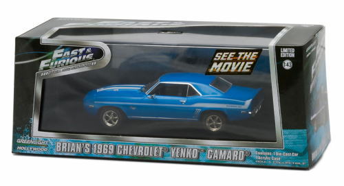 1/43 グリーンライト GREENLIGHT Fast Furious Brian 039 s 1969 Chevrolet Yenko Camaro シボレー カマロ ワイルドスピード ミニカー アメ車