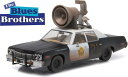 1/43 グリーンライト GREENLIGHT 1974 Dodge Monaco Bluesmobile with Horn on Roof ダッジ モナコ ブルースモービル ブルースブラザーズ ミニカー アメ車