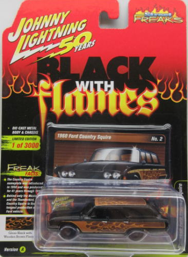 1/64 ジョニーライトニング JOHNNY LIGHTNING Street FREAKS 2019 Release2 1960 Ford Country Squire フォード カントリー スクワイア ミニカー アメ車