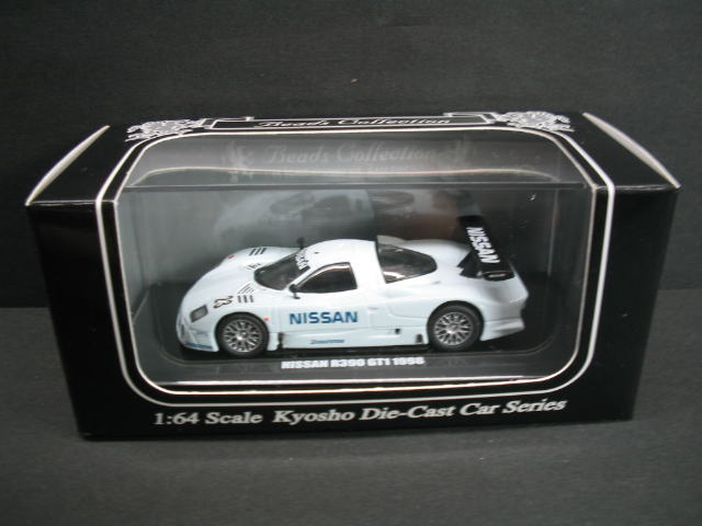 車, ミニカー・トイカー 164 KYOSHO Beads Collection NISSAN R390GT1 1998 TEST CAR NO.23 