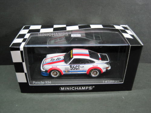 1/43　ミニチャンプス MINICHAMPS Porsche 934 Eberhard Sindel 300km Nurburgring EGT 1976 ポルシェ ニュルブルクリンク ミニカー