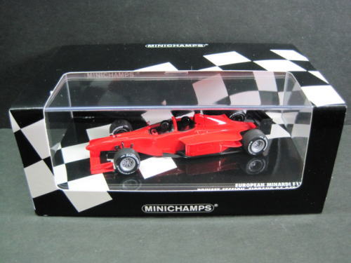 1/43 ミニチャンプス MINICHAMPS European Minardi F1 X2 Private Session Fiorano 24 Oct. 039 02 ヨーロピアン ミナルディ フィオラノ ミニカー