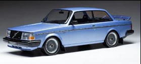 1/18 イクソ ixo Volvo 240 Turbo "Custom" 1985 メタリックライトブルー ボルボ ミニカー