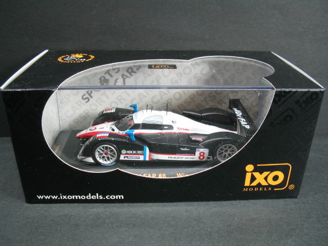 1/43 IXO イクソ PEUGEOT 908 HDI FAP ♯8 WINNER VALENCIA 2007 プジョー ミニカー