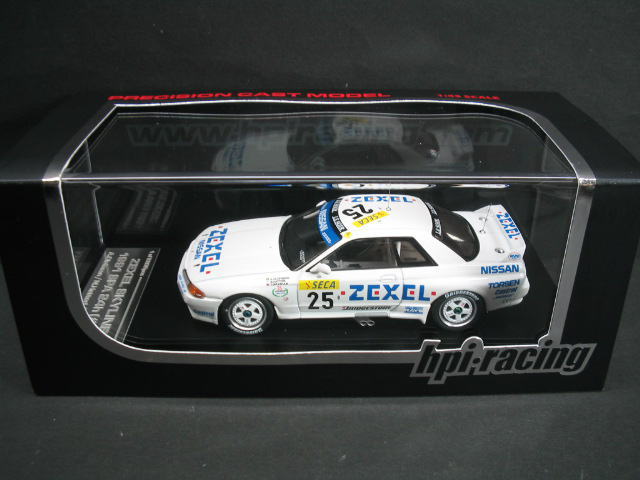 1/43 hpi・racing エイチピーアイ ZEXEL SKYLINE #25 1991 SPA 24 hours ゼクセル スカイライン ミニカー 1