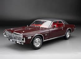 1/18scale サンスター Sun Star Mercury Cougar XR7G 1968 ブラックチェリー マーキュリー クーガー ミニカー アメ車