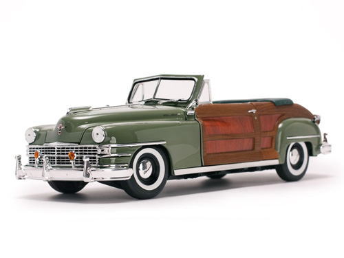 1/18 サンスター Sun Star 1948 Chrysler Town and Country Heather Green クライスラー タウン カントリー ウッディー ミニカー アメ車