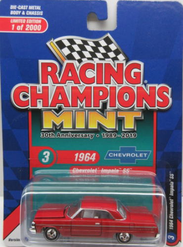 1/64 レーシングチャンピオン RACING CHAMPION MINT 1964 Chevrolet Impala SS シボレー インパラ ミニカー アメ車