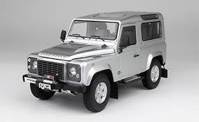 1/18 京商 KYOSHO Land Rover Defender 90 Indus Silver ランドローバー ディフェンダー ミニカー