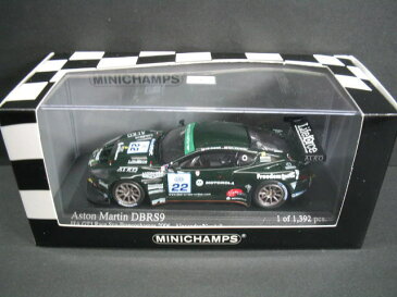 1/43 ミニチャンプス MINICHAMPS Aston Martin DBRS 9 Barwell Motorsport Alexander Needell FIA GT3 Race Spa '06 アストン マーチン スパ ミニカー