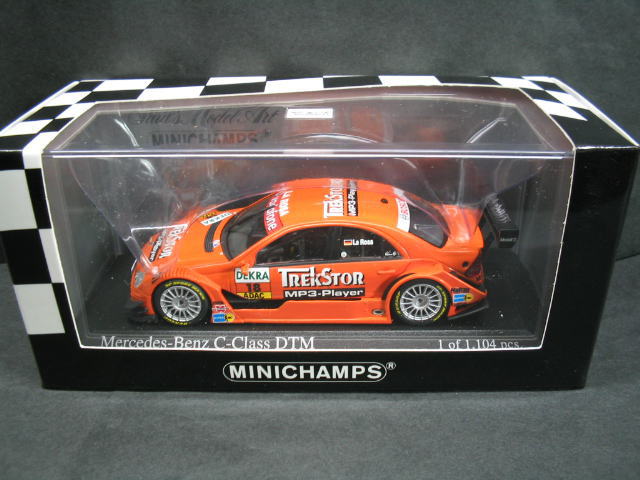 1/43 ߥ˥ץ MINICHAMPS Mercedes Benz C Class DTM 2006 Team Mucke D.La Rosa 륻ǥ ٥ C饹 ǥ ߥ˥
