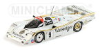 1/43 ミニチャンプス MINICHAMPS Porsche 956L 24h Le Mans 1984 Brun Bayern Akin ポルシェ ルマン 24時間 ミニカー