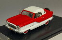 1/43 ビテス VITESSE 1959 Nash Metropolitan Coupe White/Mardi Gras Red ナッシュ メトロポリタン クーペ ミニカー