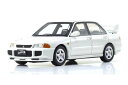 1/43 京商 Kyosho Mitsubishi Lancer GSR Evolution III White 三菱 ランサー レジンモデル ミニカー