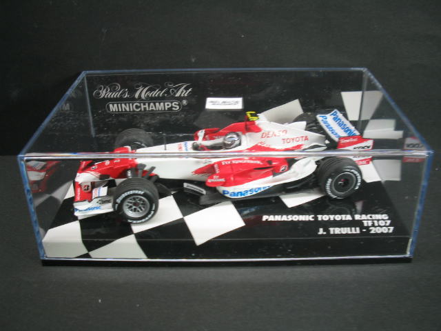 1/43 ミニチャンプス MINICHAMPS Panasonic Toyota Racing TF107 J.Trulli 2007 パナソニック トヨタ レーシング トゥルーリ ミニカー