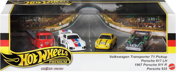 1/64 Hot Wheels ホットウィール 4台セット プレミアム コレクターセット ミニカー