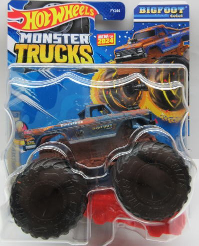 1/64 Hot Wheels ホットウィール Monster Trucks BIGFOOT 4×4×4 アメ車 ミニカー 1