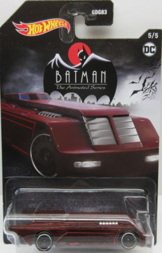 1/64 Hot Wheels ホットウィール Batman The Animated Series バットモービル ミニカー