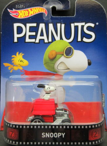 1/64 ホットウィール Hot Wheels PEANUTS SNOOPY スヌーピー ミニカー