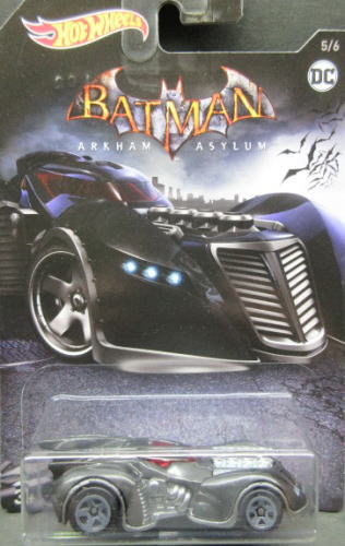 1/64 ホットウィール Hot Wheels Arkham Asylum Batmobile アーカム アサイラム バットモービル ミニカー