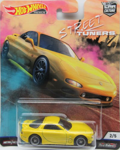1/64 ホットウィール Hot Wheels STREET TUNERS '95 Mazda RX-7 マツダ ミニカーのサムネイル