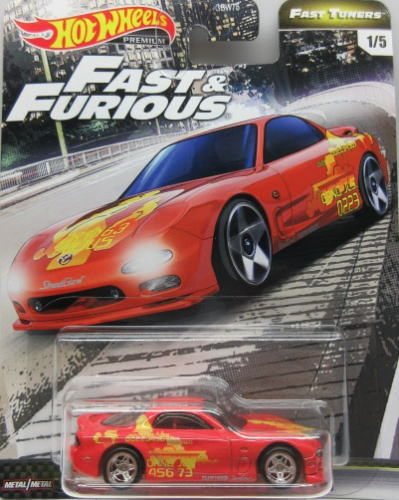 1/64 Hot Wheels ホットウィール Fast & Furious Mazda RX-7 FD ワイルドスピード マツダ ミニカーのサムネイル