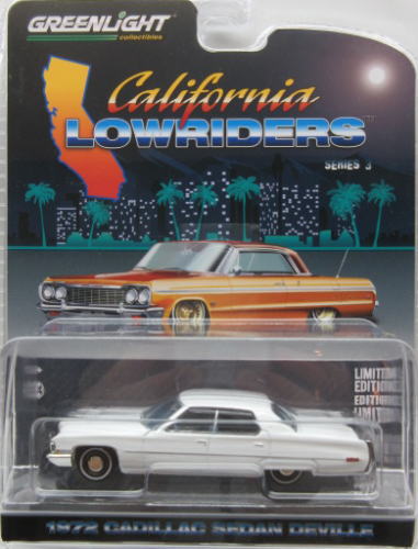 1/64 グリーンライト GREENLIGHT 1972 Cadillac Sedan Deville キャディラック セダン デビル ミニカー アメ車