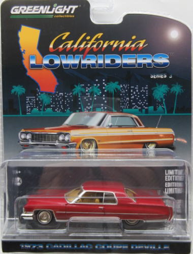 1/64 グリーンライト GREENLIGHT 1973 Cadillac Coupe Deville キャディラック クーペ デビル ミニカー アメ車