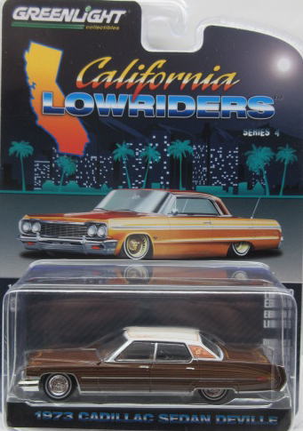 1/64 グリーンライト GREENLIGHT 1973 Cadillac Sedan Deville キャデラック セダン デビル ミニカー アメ車