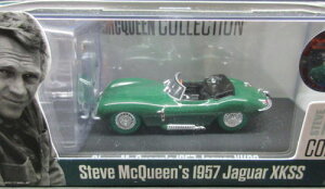 1/43 グリーンライト GREENLIGHT 1957 Jaguar XKSS Steve McQueen ジャガー ミニカー スティーブ マックイーン フィギュア付 グリーンマシーン