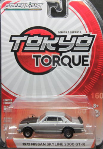 1/64 ꡼饤 GREENLIGHT Tokyo Torque Series 3 1972 Nissan Skyline 2000...