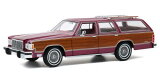 1/18 ꡼饤 GREENLIGHT 1985 Mercury Grand Marquis Colony Park ޡ꡼  ޡ ˡѡ ߥ˥ 