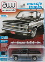 1/64 Auto World 1981 Chevy Silverado 10 Fleetside シボレー シルバラード アメ車 ミニカー