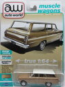 1/64 Auto World 1963 Chevy II Nova 400 Wagon シボレー ノバ ワゴン アメ車 ミニカー